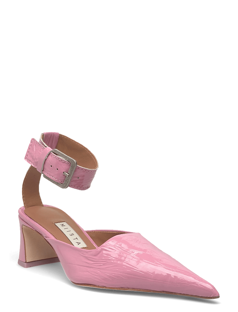 MIISTA - Qori Pink Ankle Strap Sandals - sandaletten - pink - 0