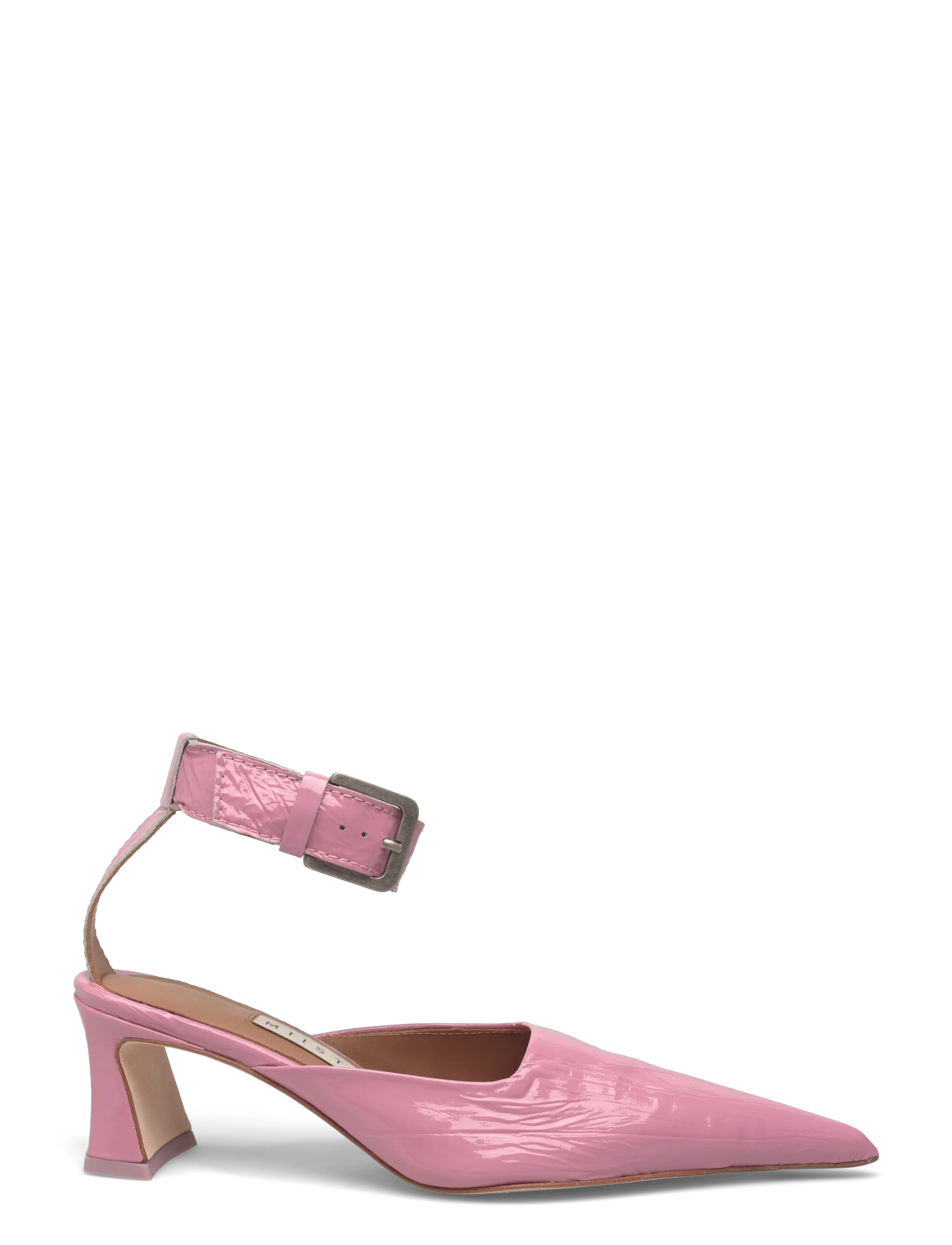 MIISTA - Qori Pink Ankle Strap Sandals - heeled sandals - pink - 1