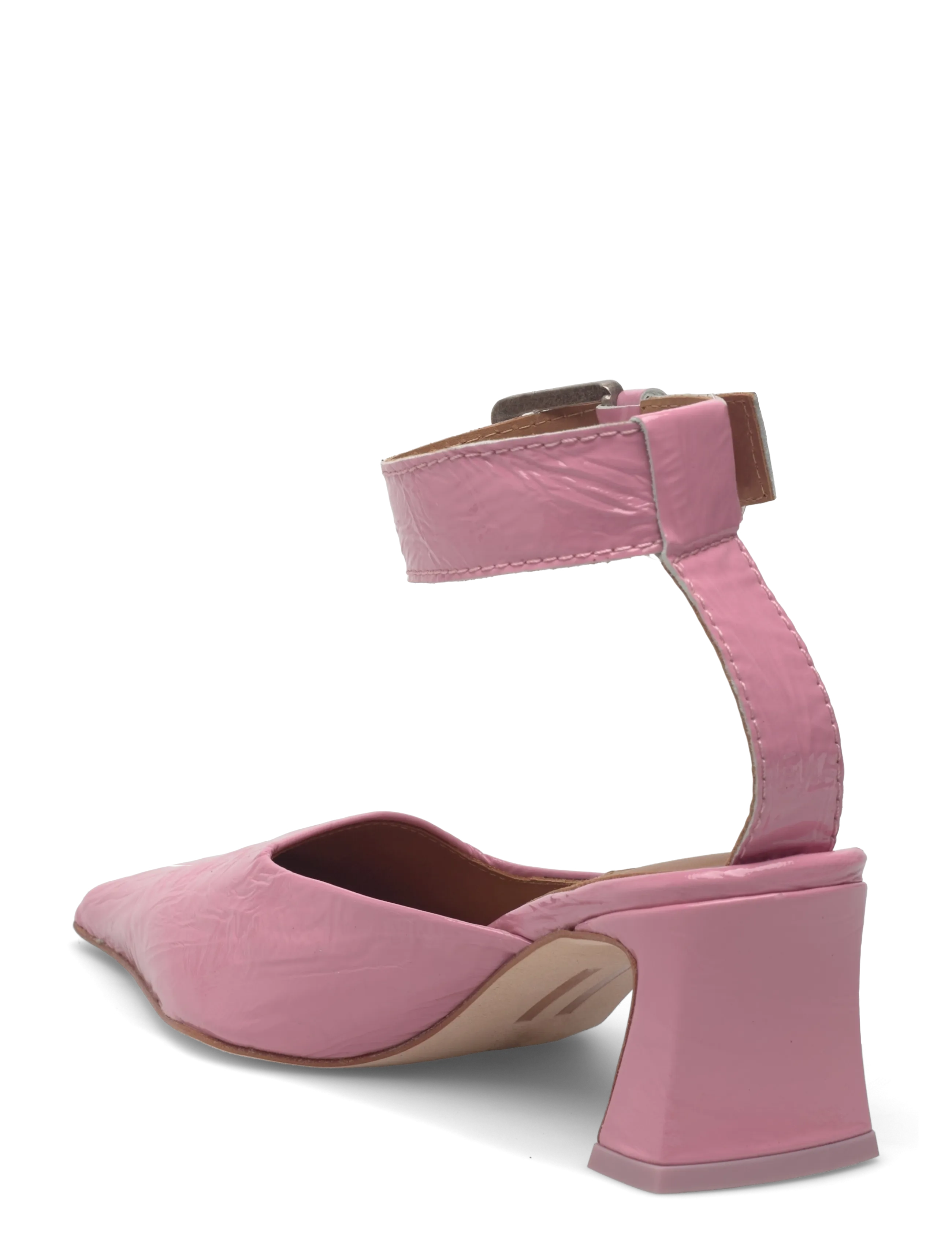 MIISTA - Qori Pink Ankle Strap Sandals - heeled sandals - pink - 2