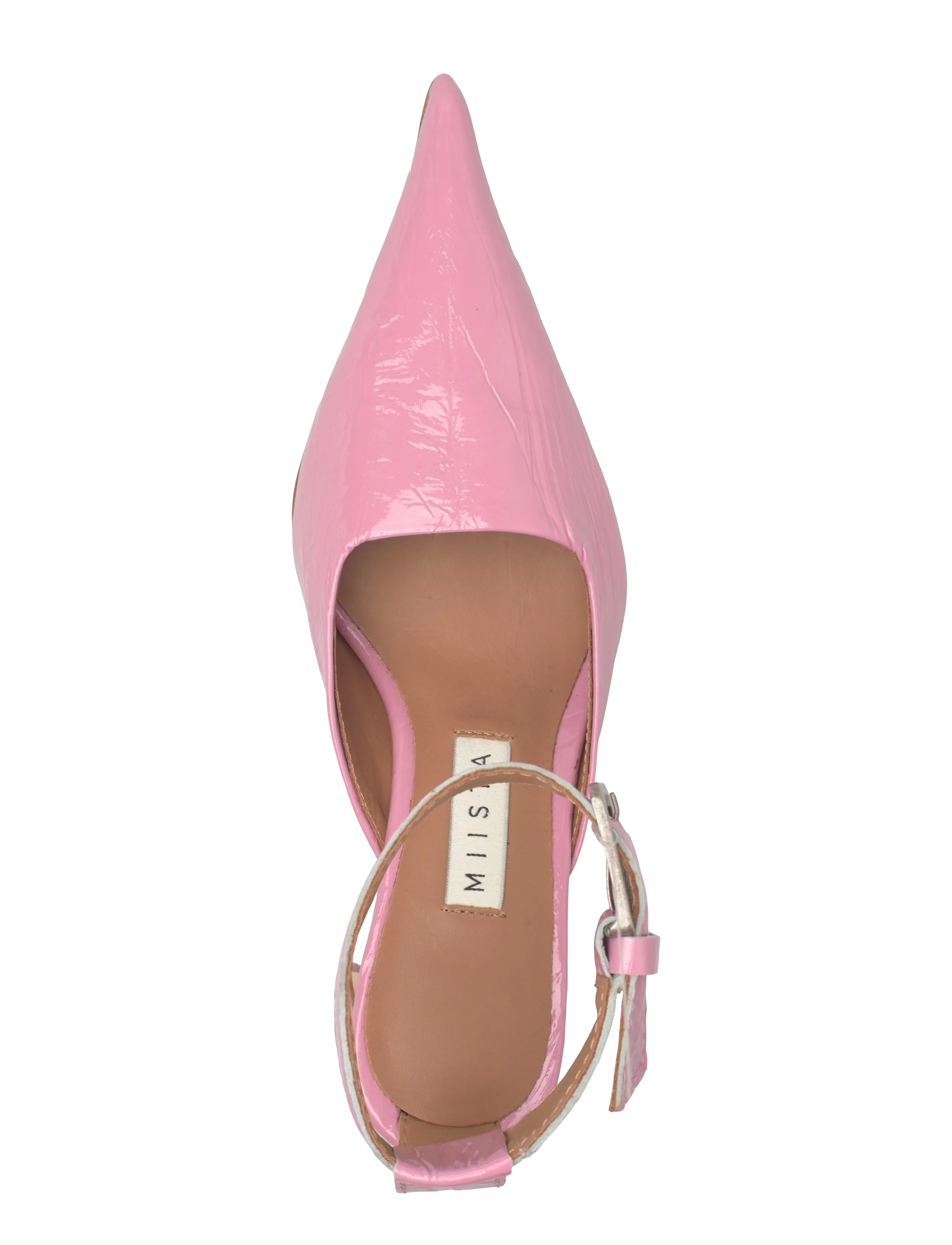 MIISTA - Qori Pink Ankle Strap Sandals - heeled sandals - pink - 3