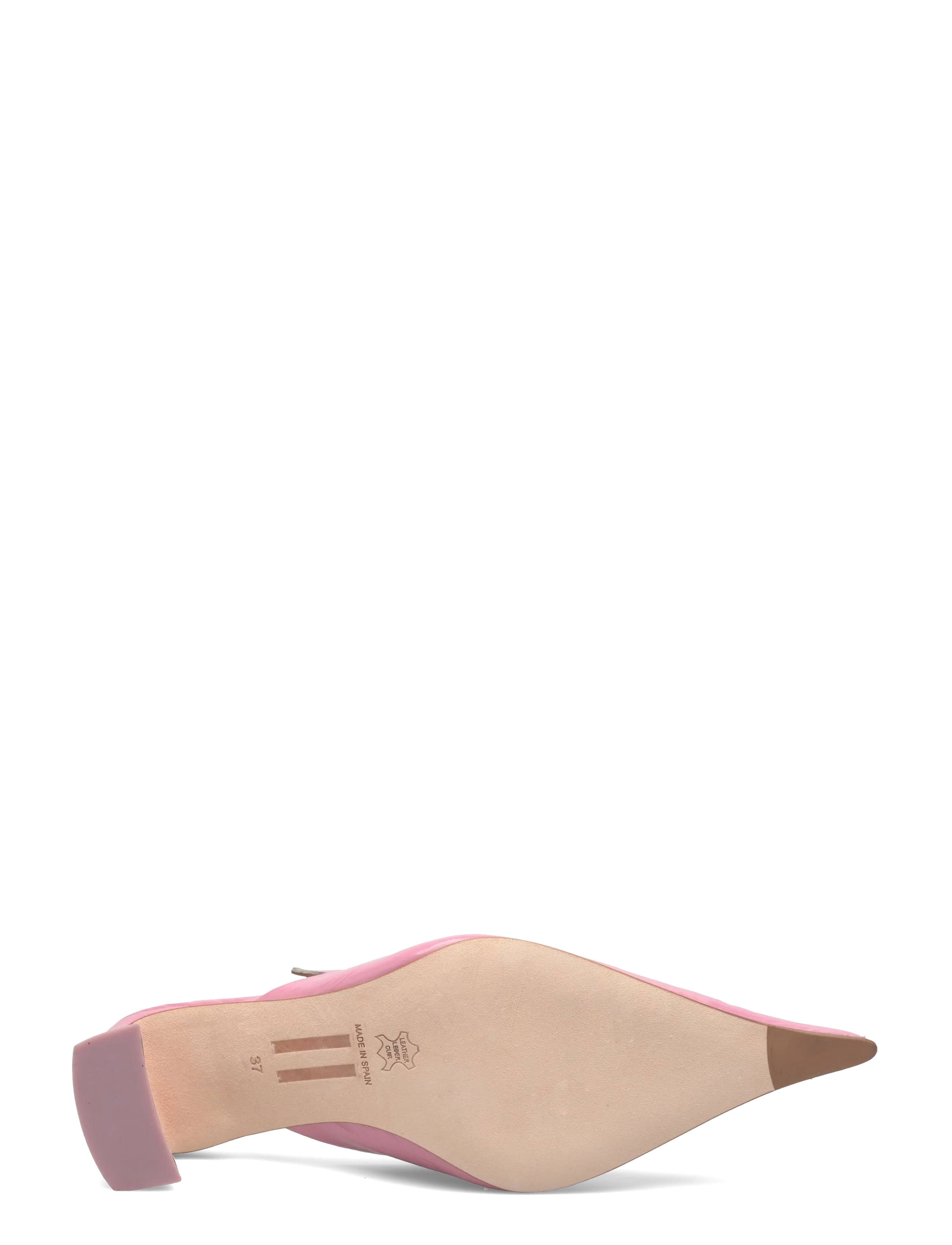 MIISTA - Qori Pink Ankle Strap Sandals - heeled sandals - pink - 4