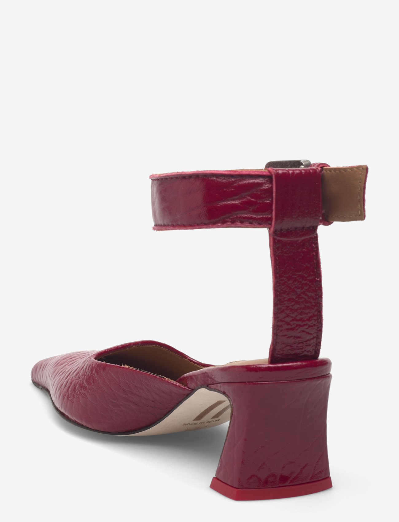 MIISTA - Qori Red Ankle Strap Sandals - sandaletten - red - 2