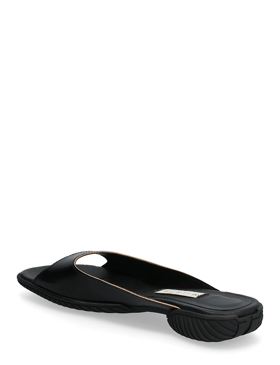 MIISTA - Yachay Black Slide Sandals - flache pantoletten - black - 2