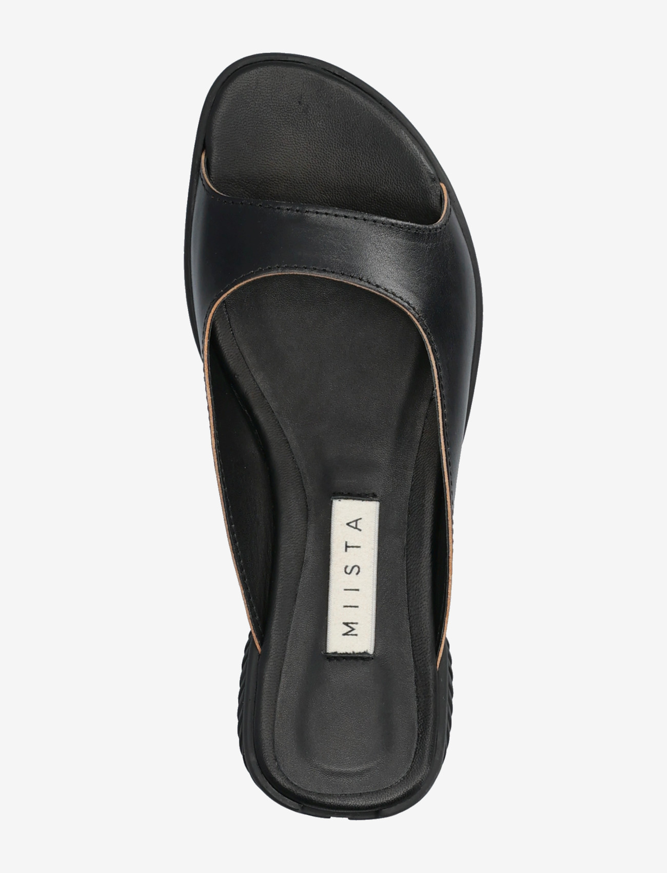 MIISTA - Yachay Black Slide Sandals - flade mules - black - 3