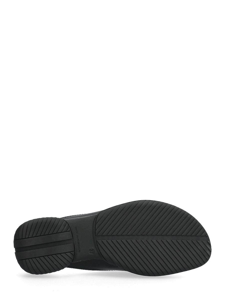 MIISTA - Yachay Black Slide Sandals - flache pantoletten - black - 4
