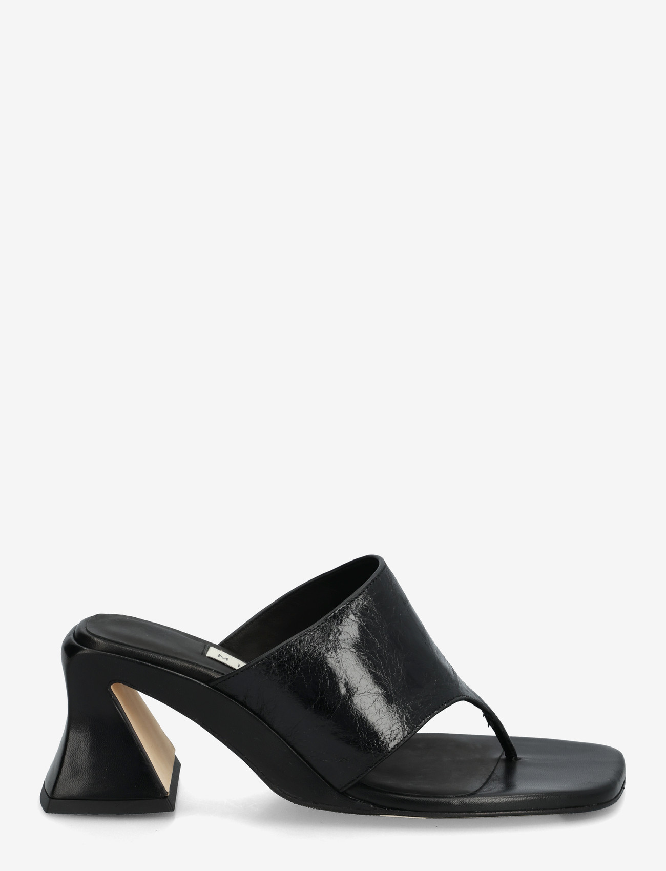 MIISTA - Ernie Black Thonge Sandals - heeled sandals - black - 1