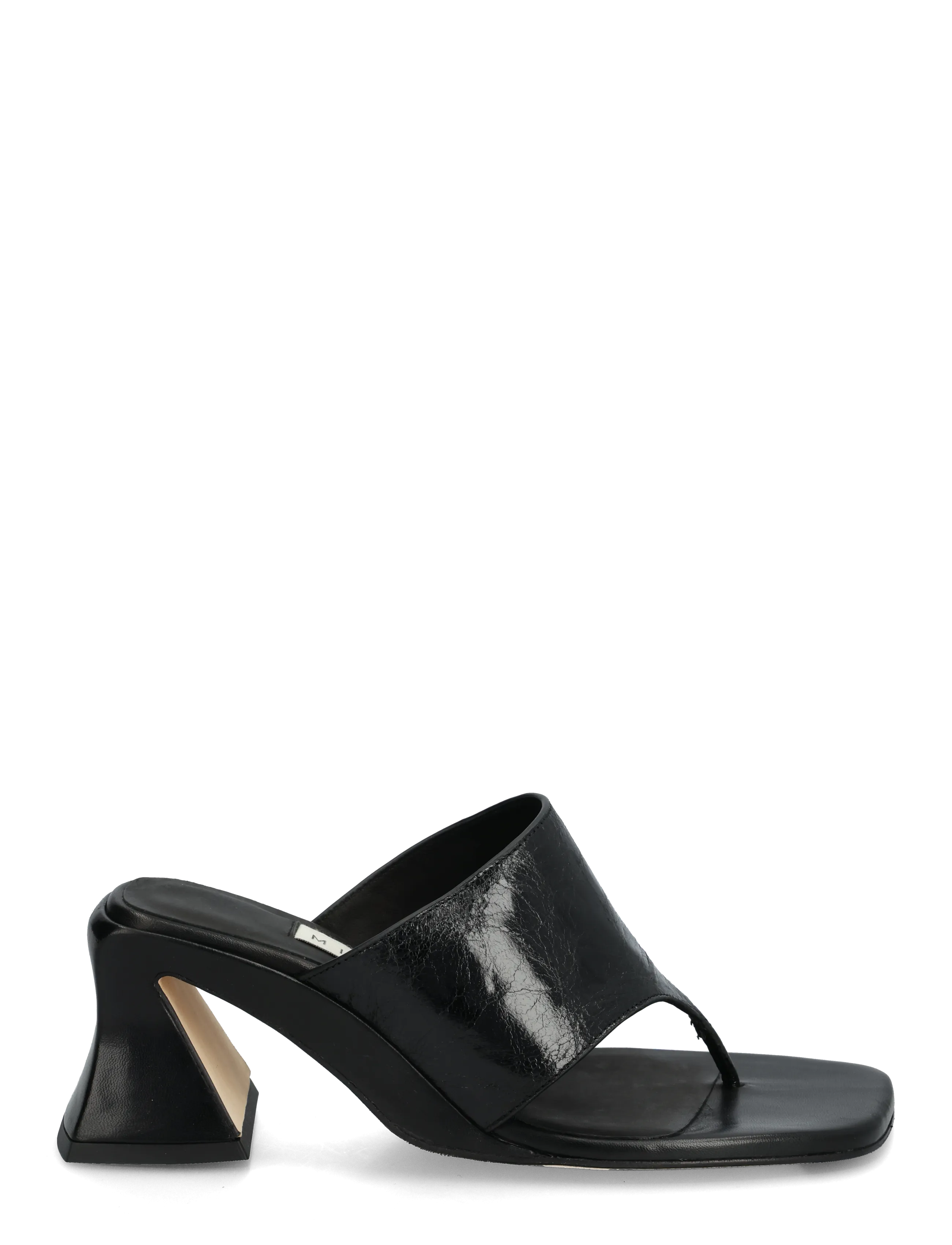 MIISTA - Ernie Black Thonge Sandals - korolliset sandaalit - black - 1