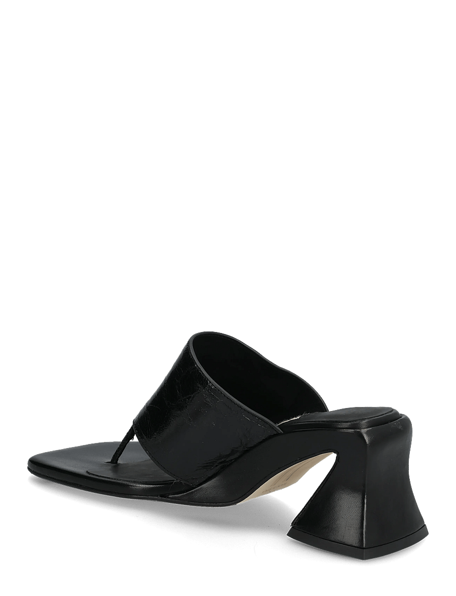 MIISTA - Ernie Black Thonge Sandals - sandaler med hæl - black - 2