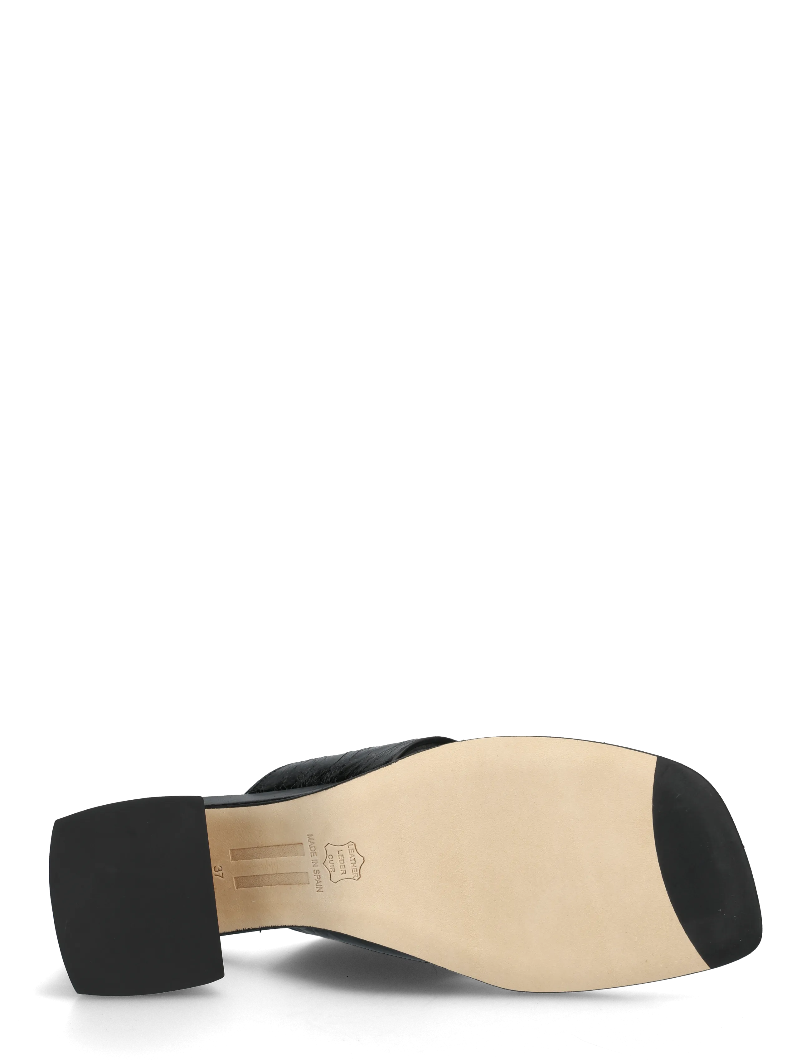 MIISTA - Ernie Black Thonge Sandals - korolliset sandaalit - black - 4