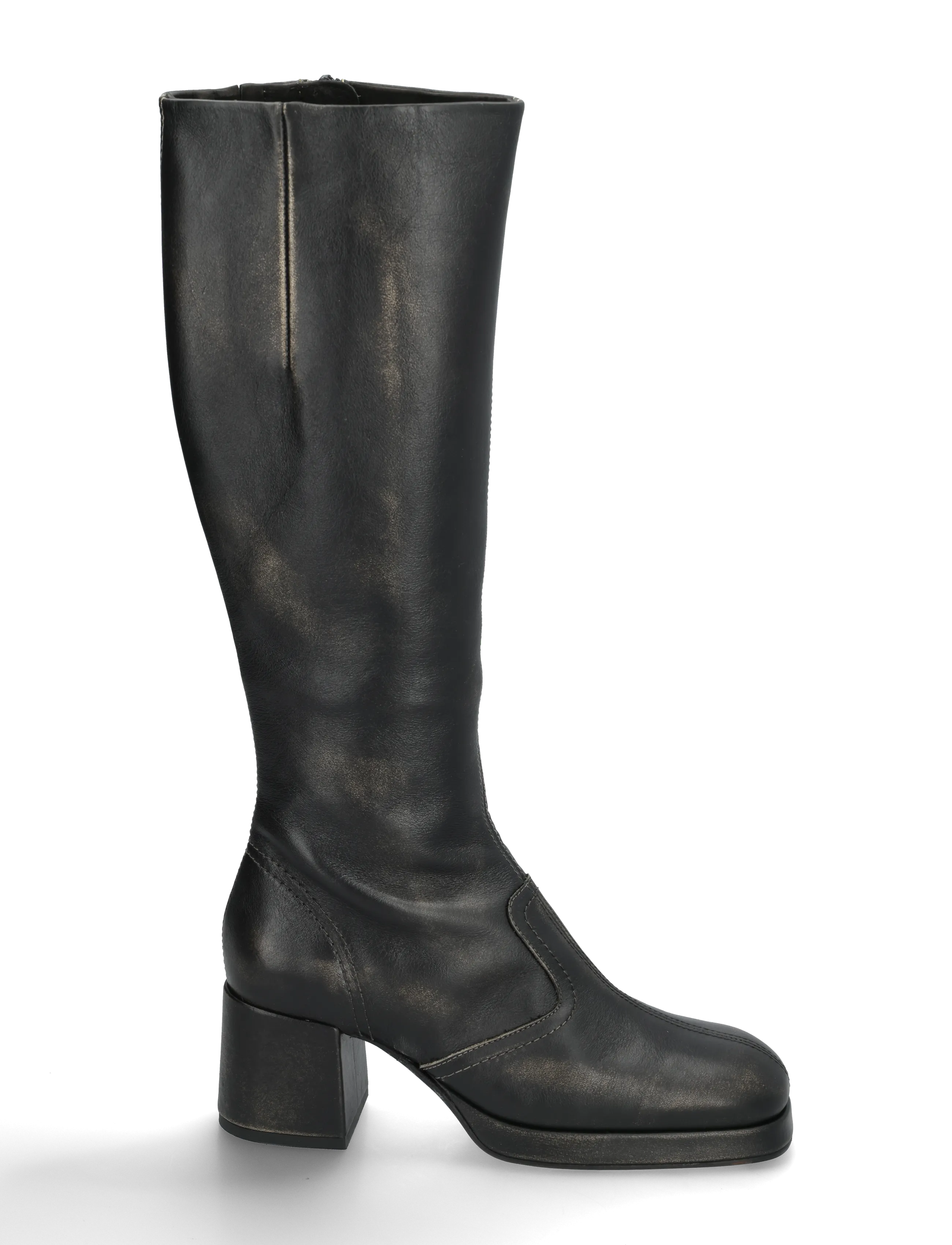 MIISTA - Donna - knähöga stövlar - black - 2