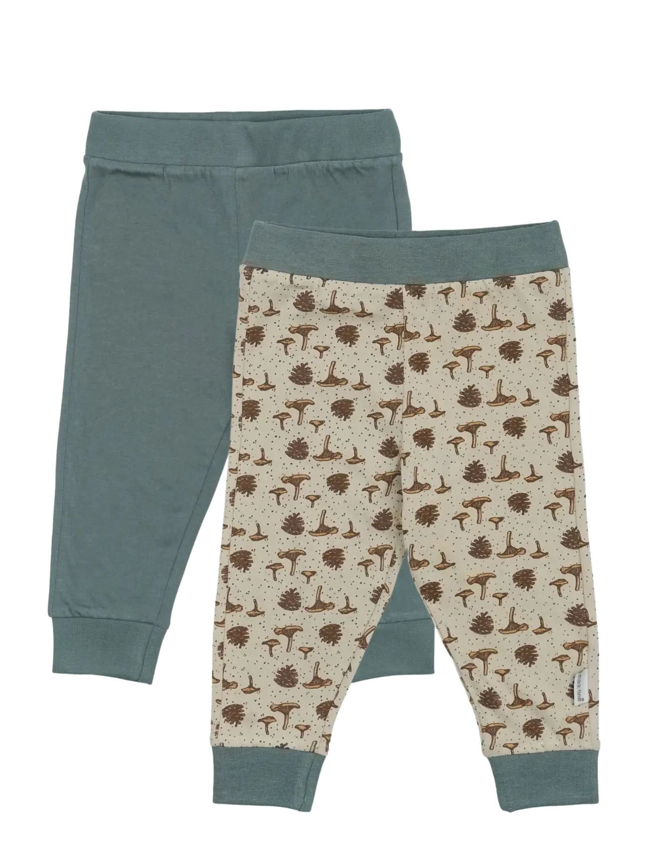 mikk-line 2-Pack Legging, 56, Unterteile, Mehrfarbig/gemustert - Leggings, Kinder