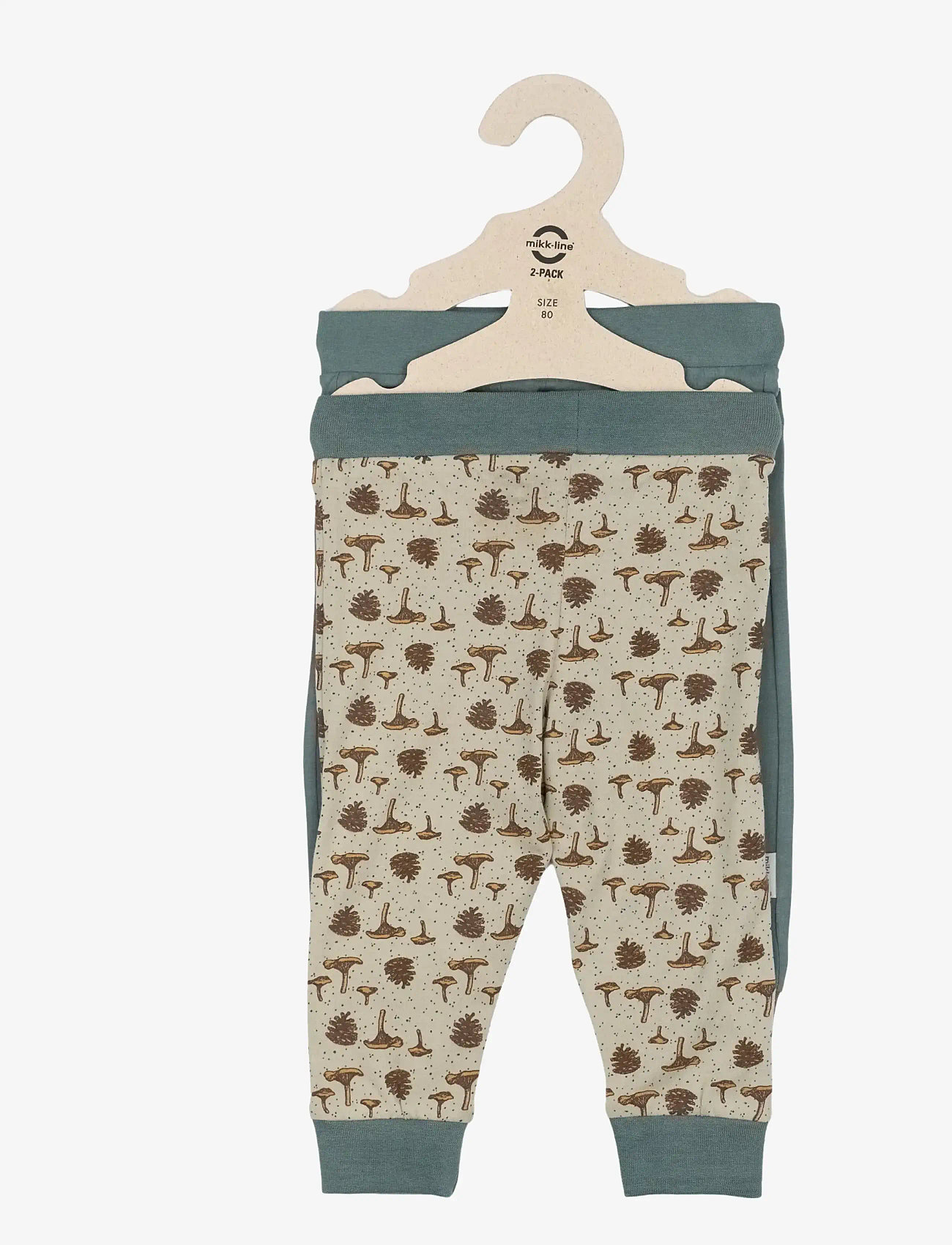 mikk-line - 2-Pack Legging - laveste priser - balsam green - 1