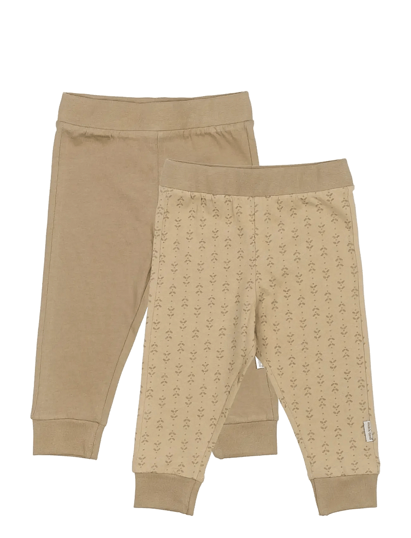 mikk-line - 2-Pack Legging - leggings - coriander - 0