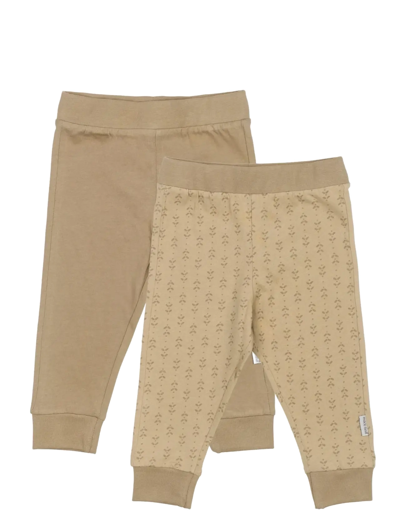 mikk-line 2-Pack Legging - Leggings - CORIANDER / beige