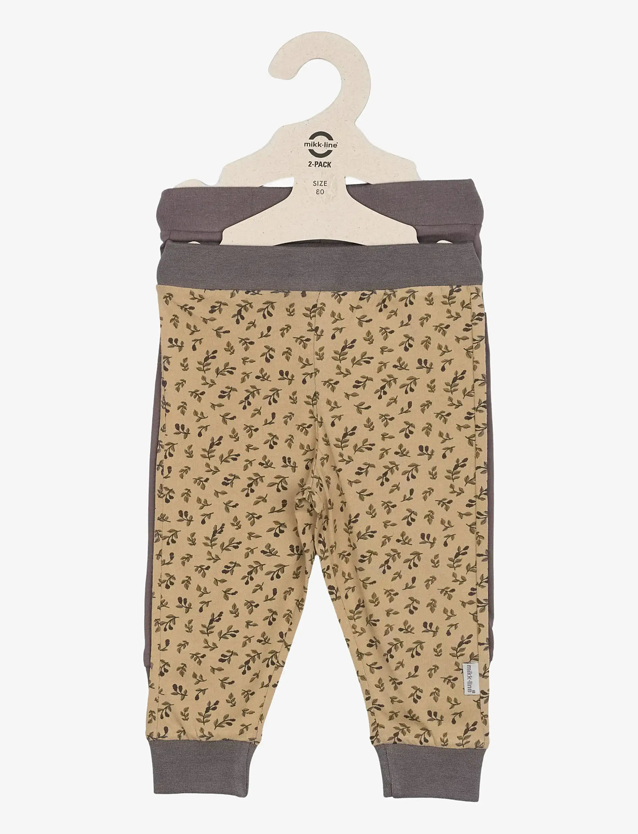 mikk-line - 2-Pack Legging - leggings - sparrow - 1