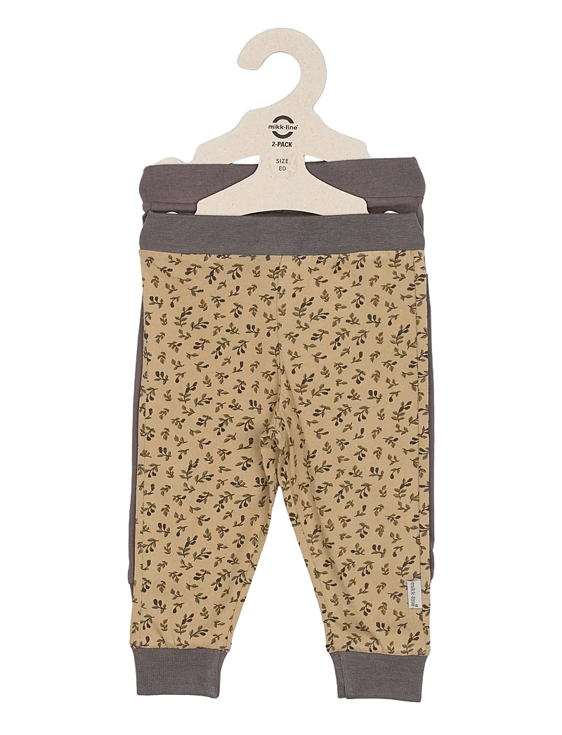 mikk-line - 2-Pack Legging - leggings - sparrow - 1