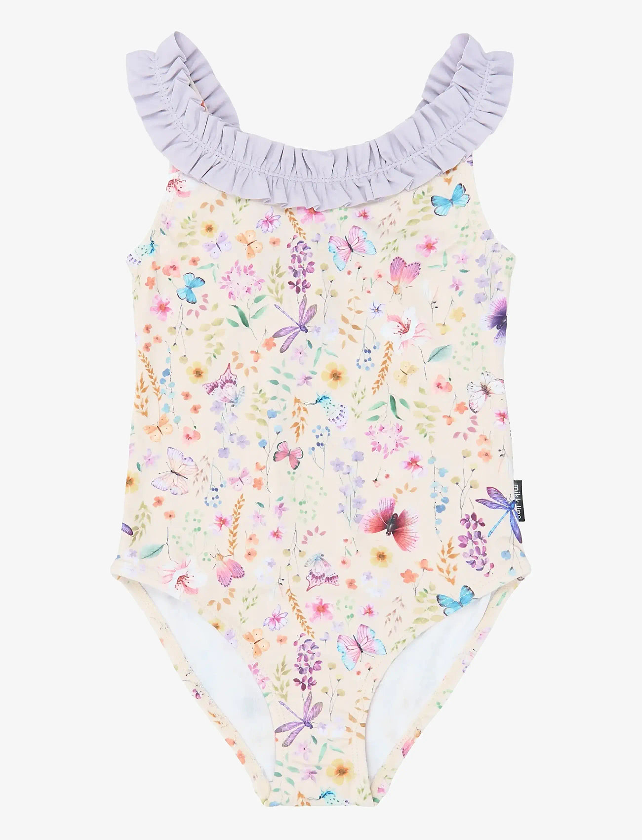 mikk-line - Swimsuit UV Aop Recycled - uv-bekleidung - butterfly aop - 0