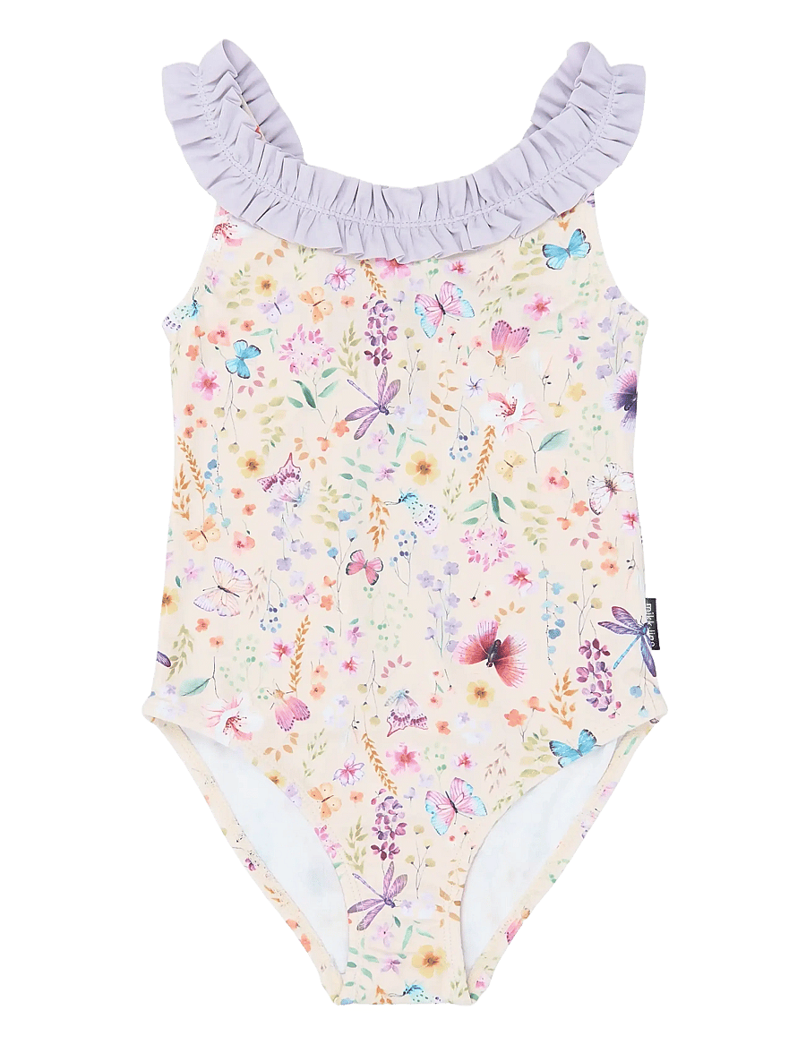 mikk-line - Swimsuit UV Aop Recycled - uv-bekleidung - butterfly aop - 0