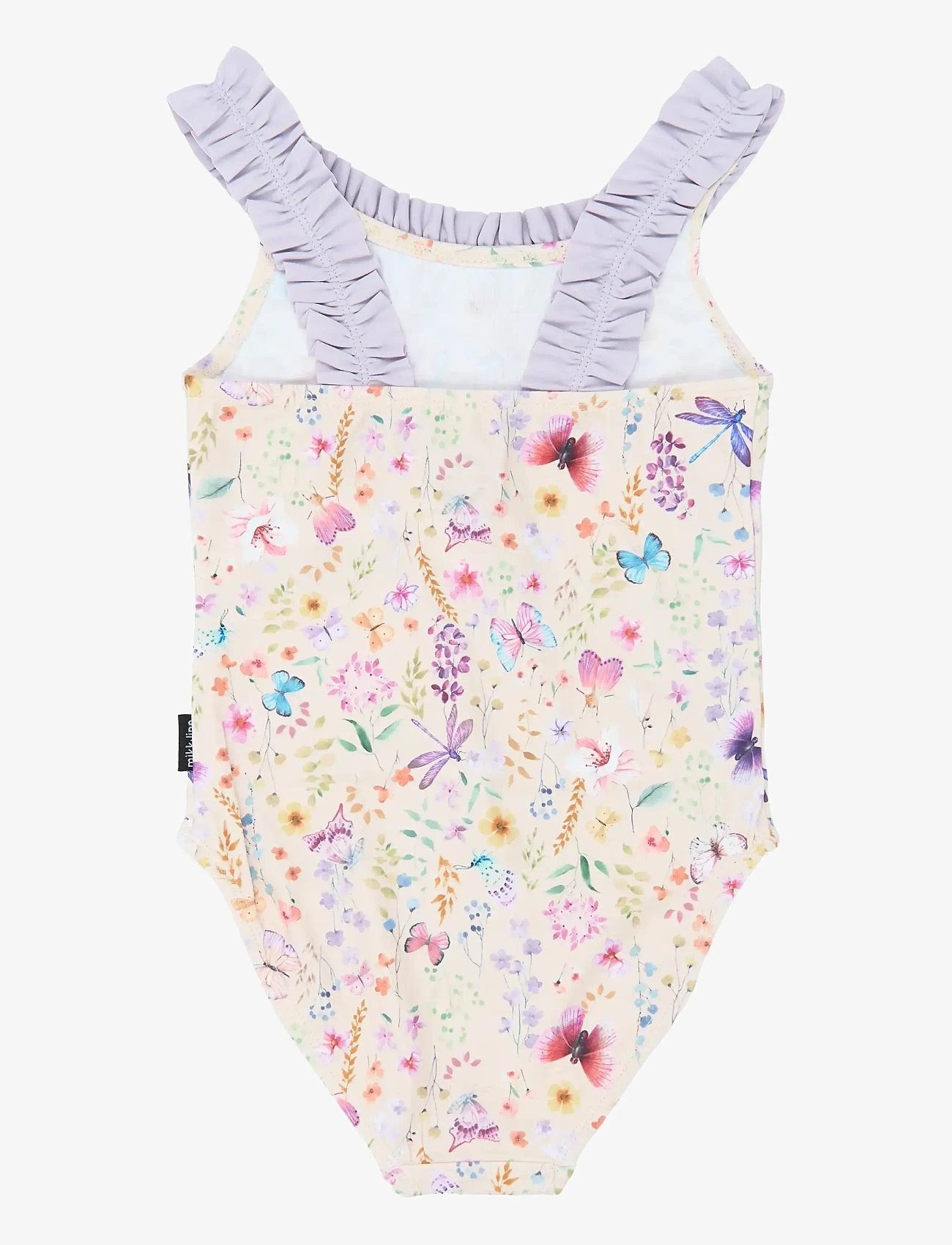 mikk-line - Swimsuit UV Aop Recycled - uv-bekleidung - butterfly aop - 1