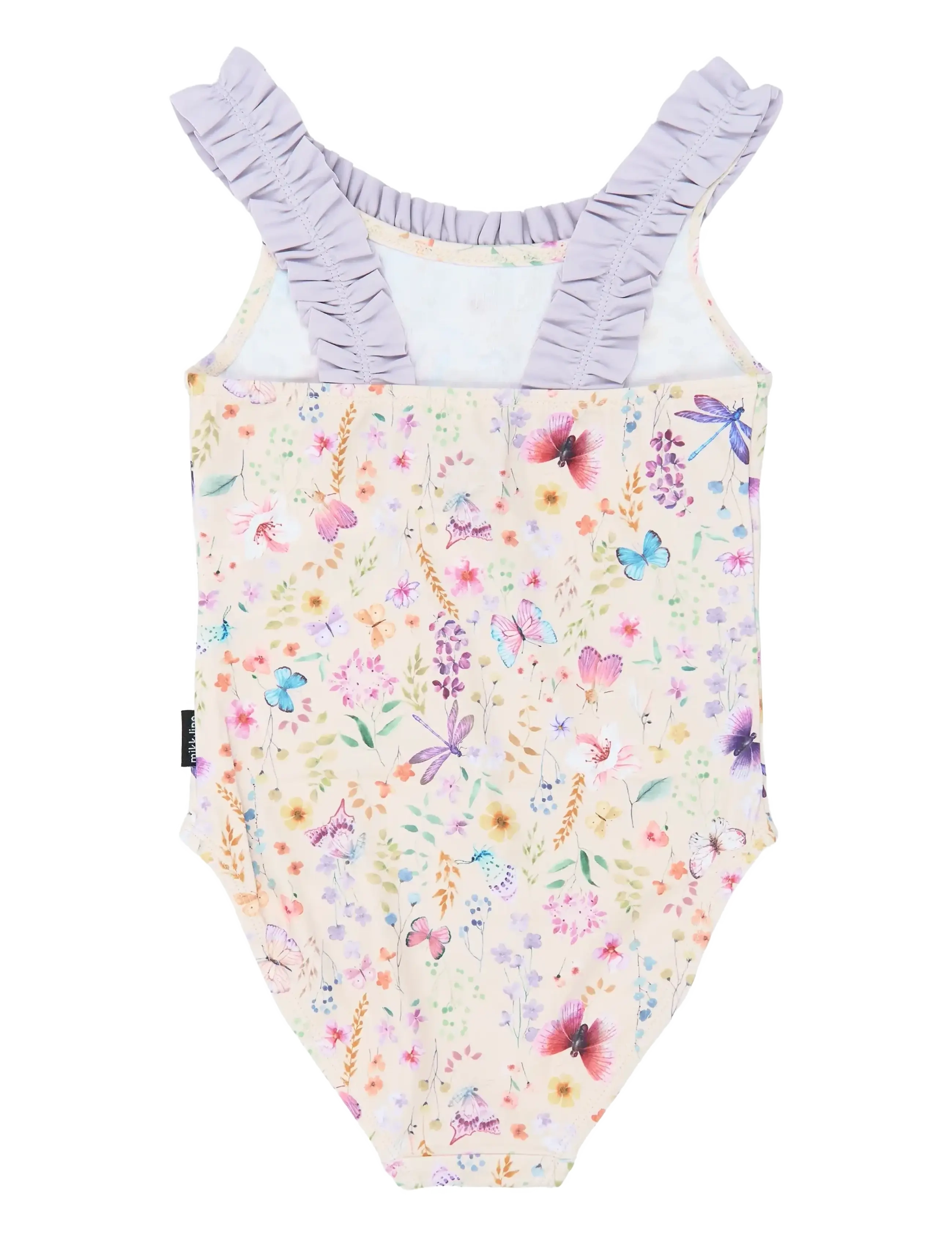 mikk-line - Swimsuit UV Aop Recycled - uv clothing - butterfly aop - 1
