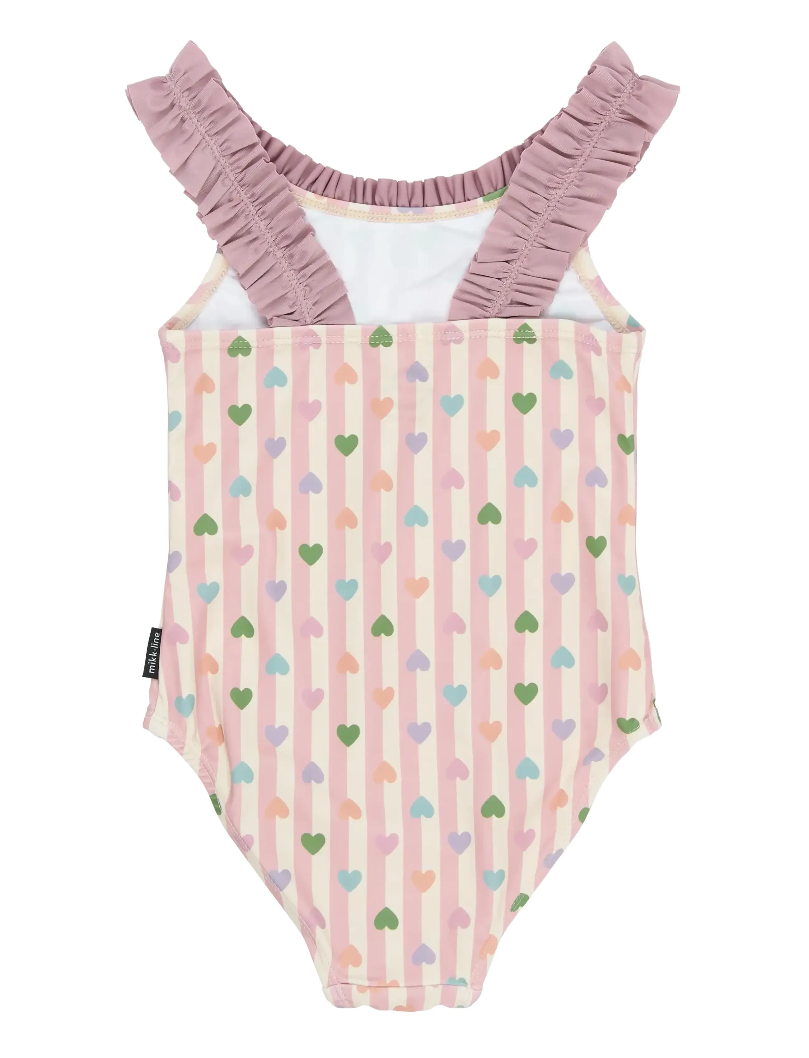 mikk-line - Swimsuit UV Aop Recycled - uv clothing - heart aop - 2
