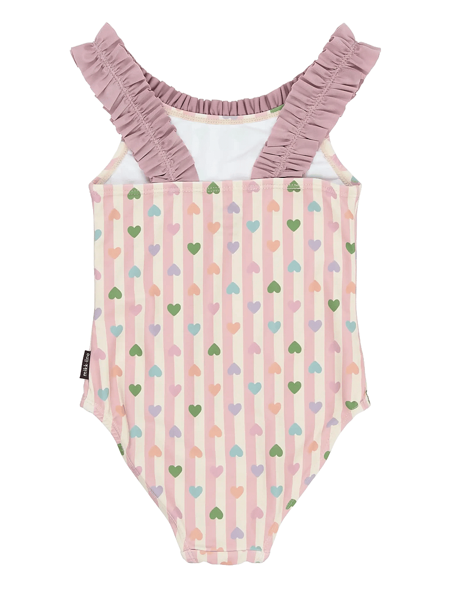 mikk-line - Swimsuit UV Aop Recycled - uv-bekleidung - heart aop - 2