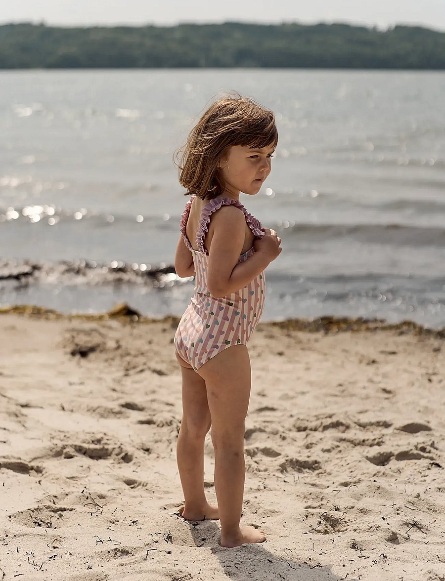 mikk-line - Swimsuit UV Aop Recycled - uv-bekleidung - heart aop - 0