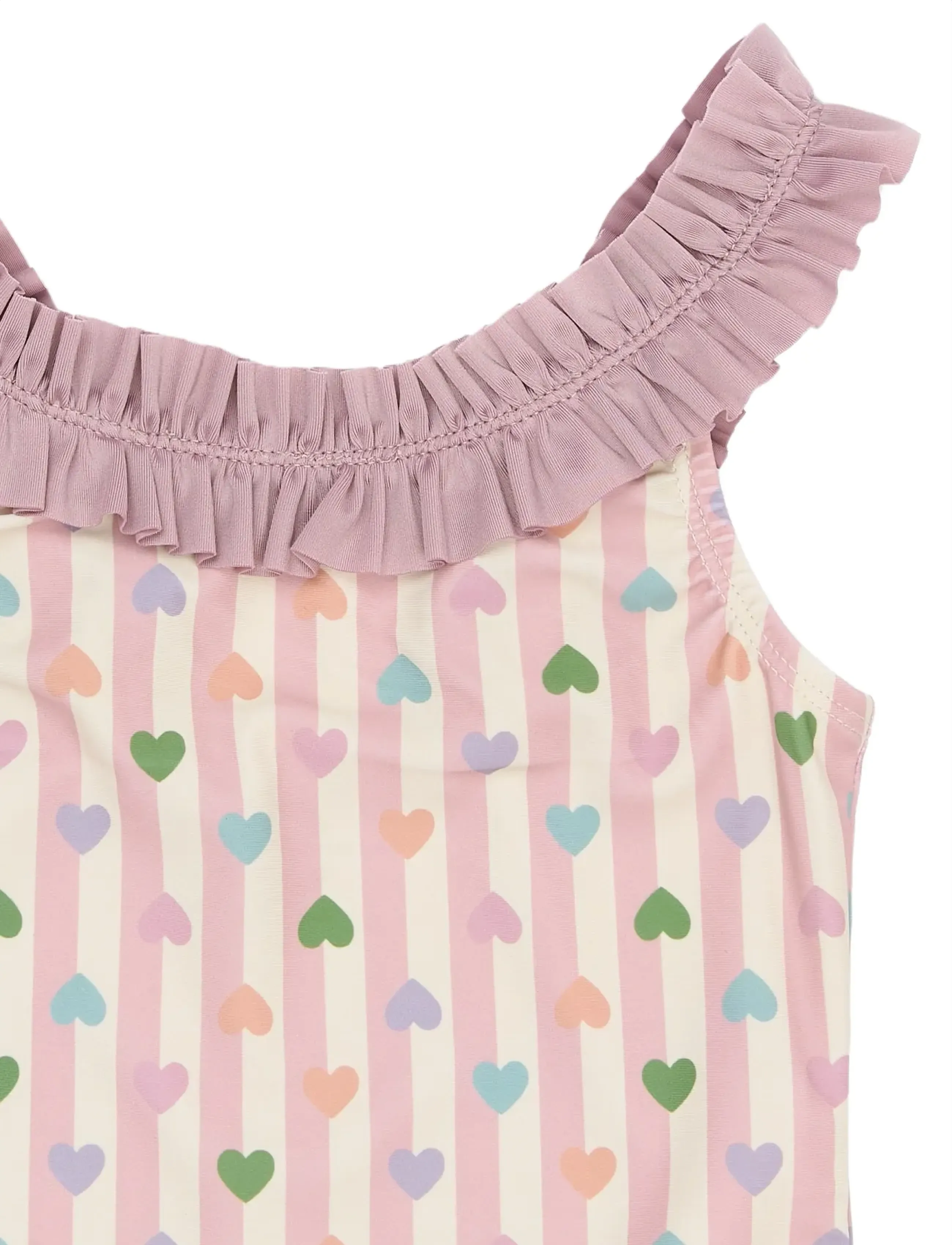 mikk-line - Swimsuit UV Aop Recycled - uv clothing - heart aop - 5