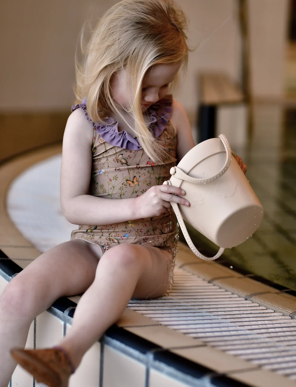 mikk-line - Swimsuit Recycled Aop - uv-bekleidung - nirvana - 0