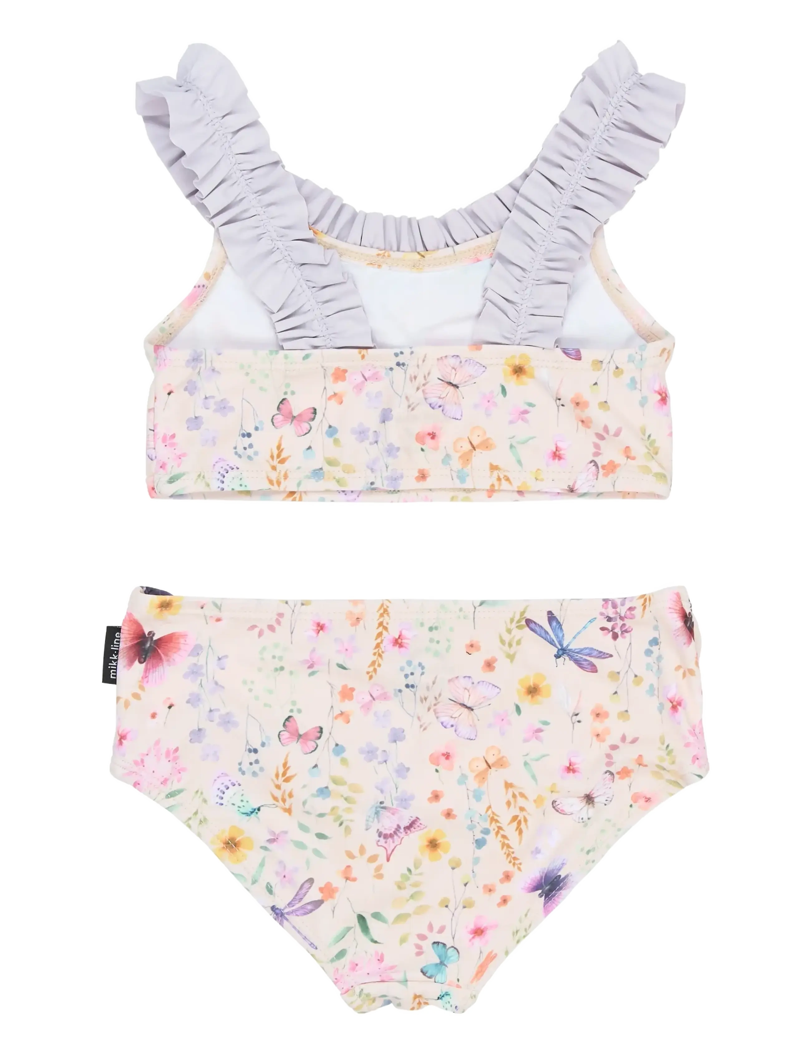 mikk-line - Swim Bikini UV Aop, GRS - uv-kläder - butterfly aop - 2