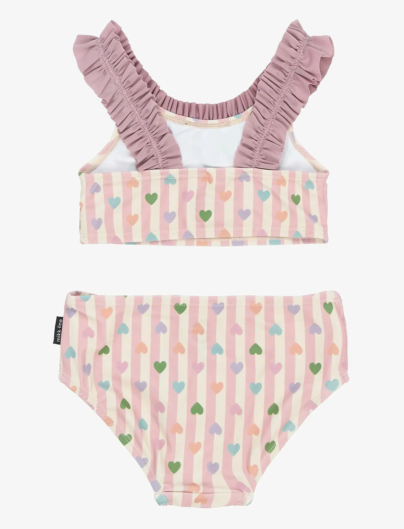 mikk-line - Swim Bikini UV Aop - uv-tøj - heart aop - 2