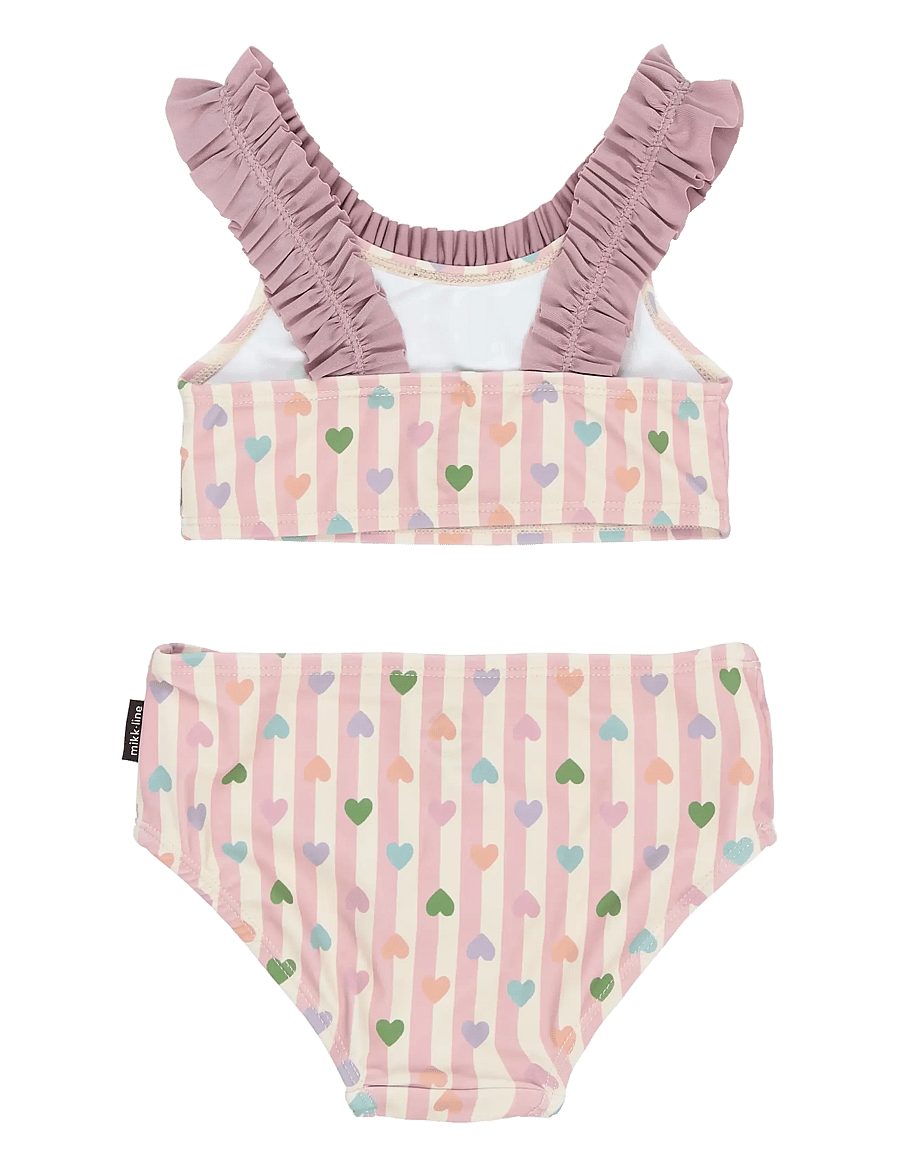 mikk-line - Swim Bikini UV Aop, GRS - uv-kaitsega riided - heart aop - 2