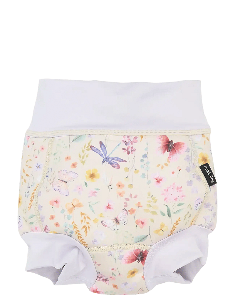 mikk-line - Swim Baby Pant Frill Aop - blebadebukser - butterfly aop - 1