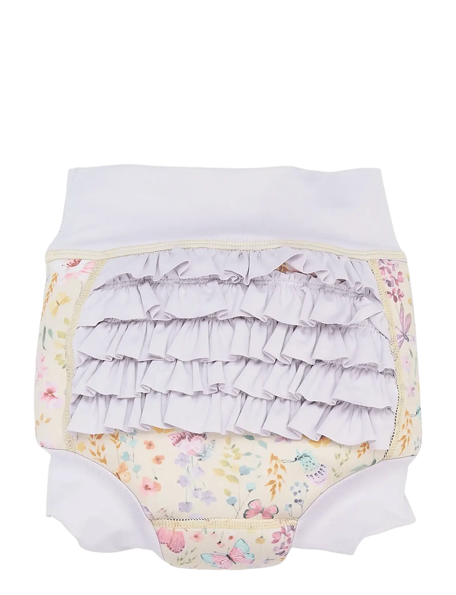 mikk-line - Swim Baby Pant Frill Aop - ujumismähkmed - butterfly aop - 2