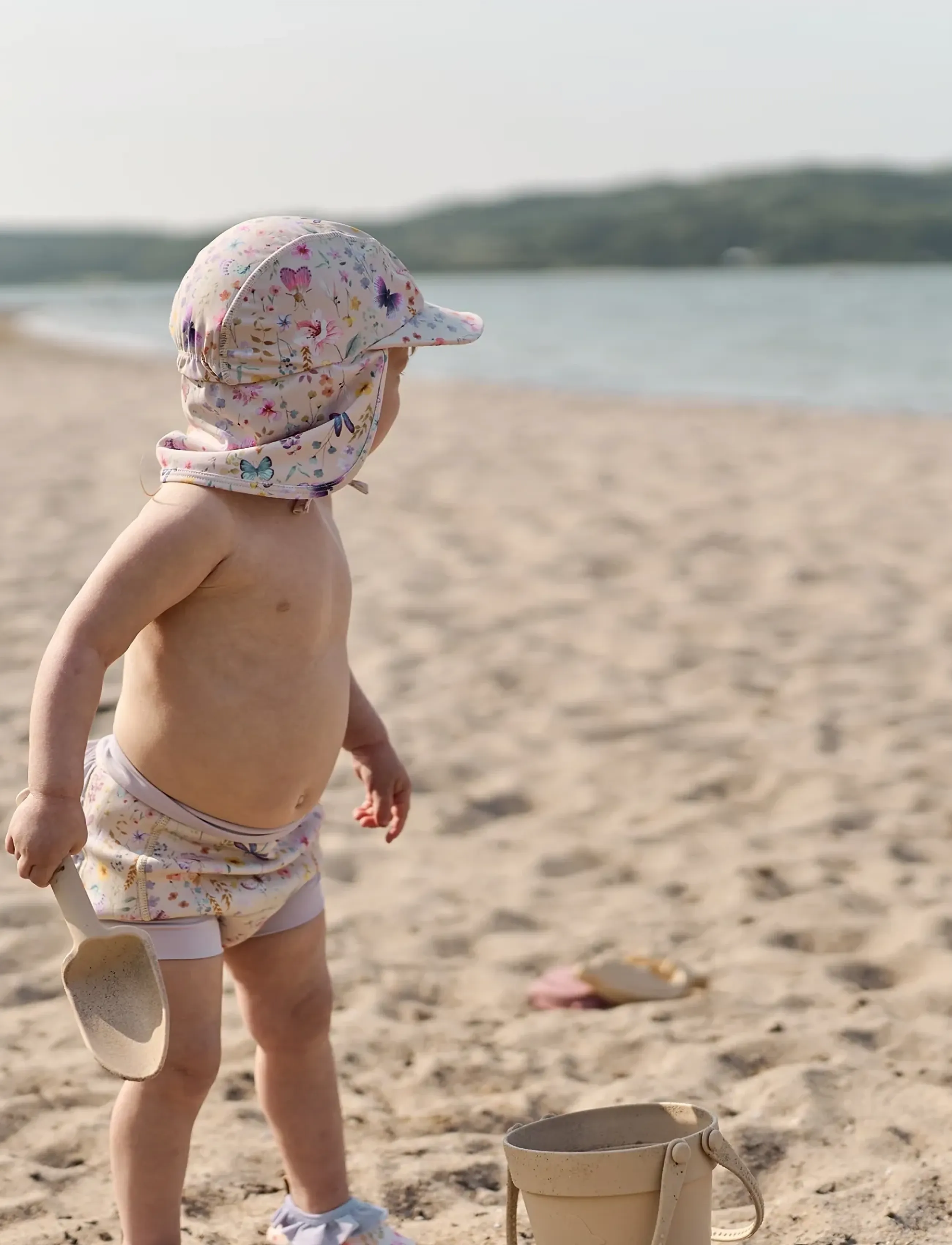 mikk-line - Swim Baby Pant Frill Aop - ujumismähkmed - butterfly aop - 3
