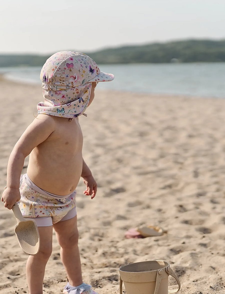 mikk-line - Swim Baby Pant Frill Aop - ujumismähkmed - butterfly aop - 3