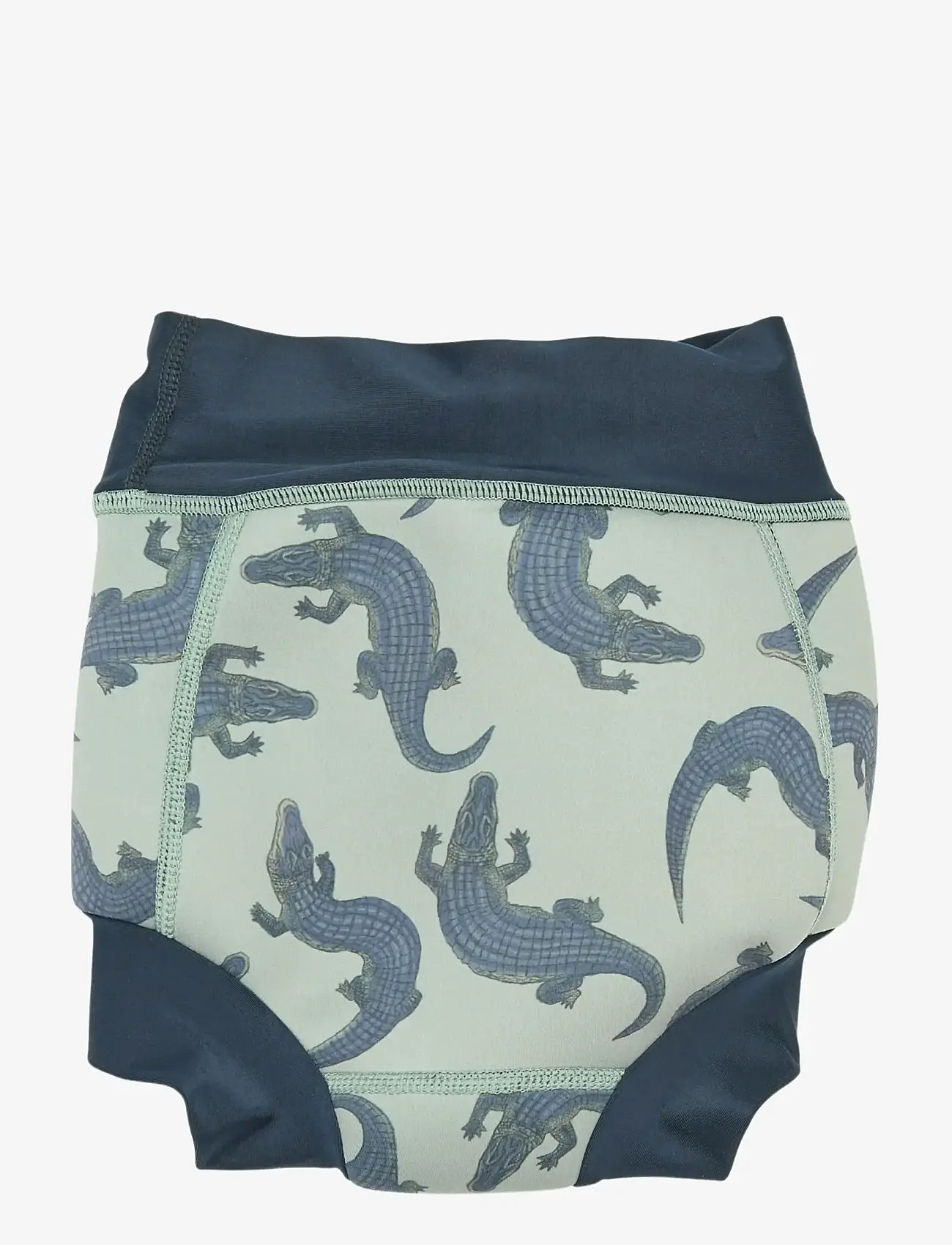 mikk-line - Swim Baby Pant Aop - blebadebukser - croco aop - 2