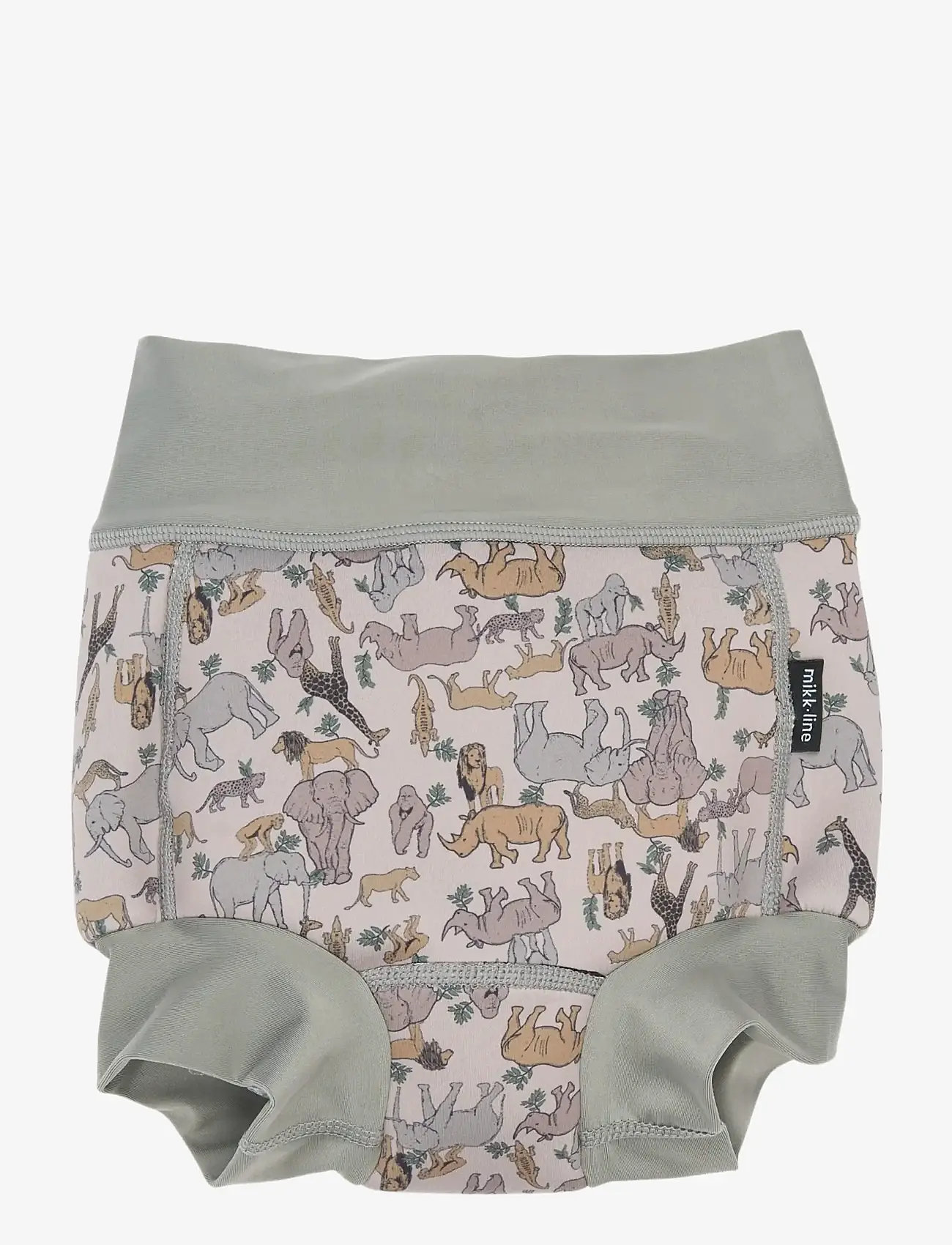 mikk-line - Swim Baby Pant Aop - blebadebukser - zoo aop - 1
