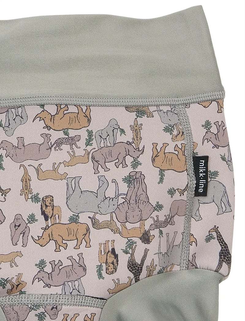 mikk-line - Swim Baby Pant Aop - blebadebukser - zoo aop - 4