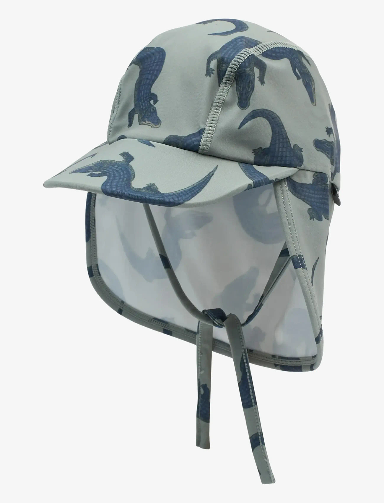mikk-line - Swim Hat w. Print - Recycled - ujumismütsid - croco aop - 1