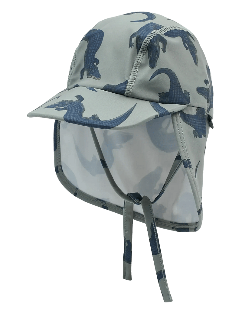 mikk-line - Swim Hat w. Print - Recycled - ujumismütsid - croco aop - 1