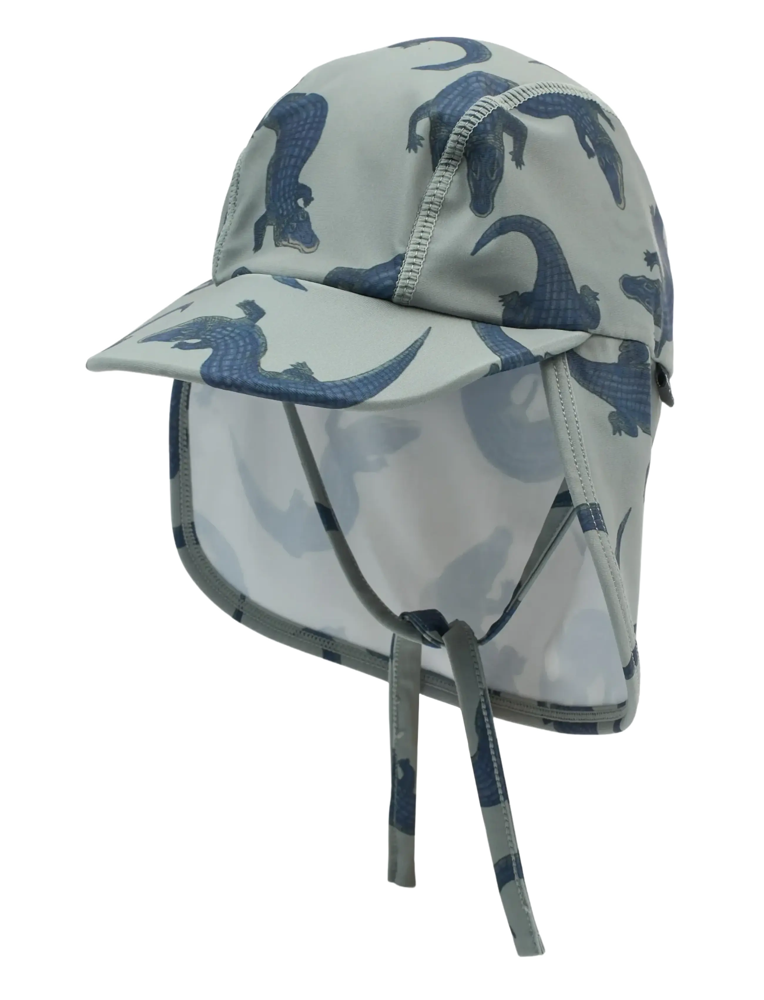 mikk-line - Swim Hat w. Print - Recycled - badekappen - croco aop - 1