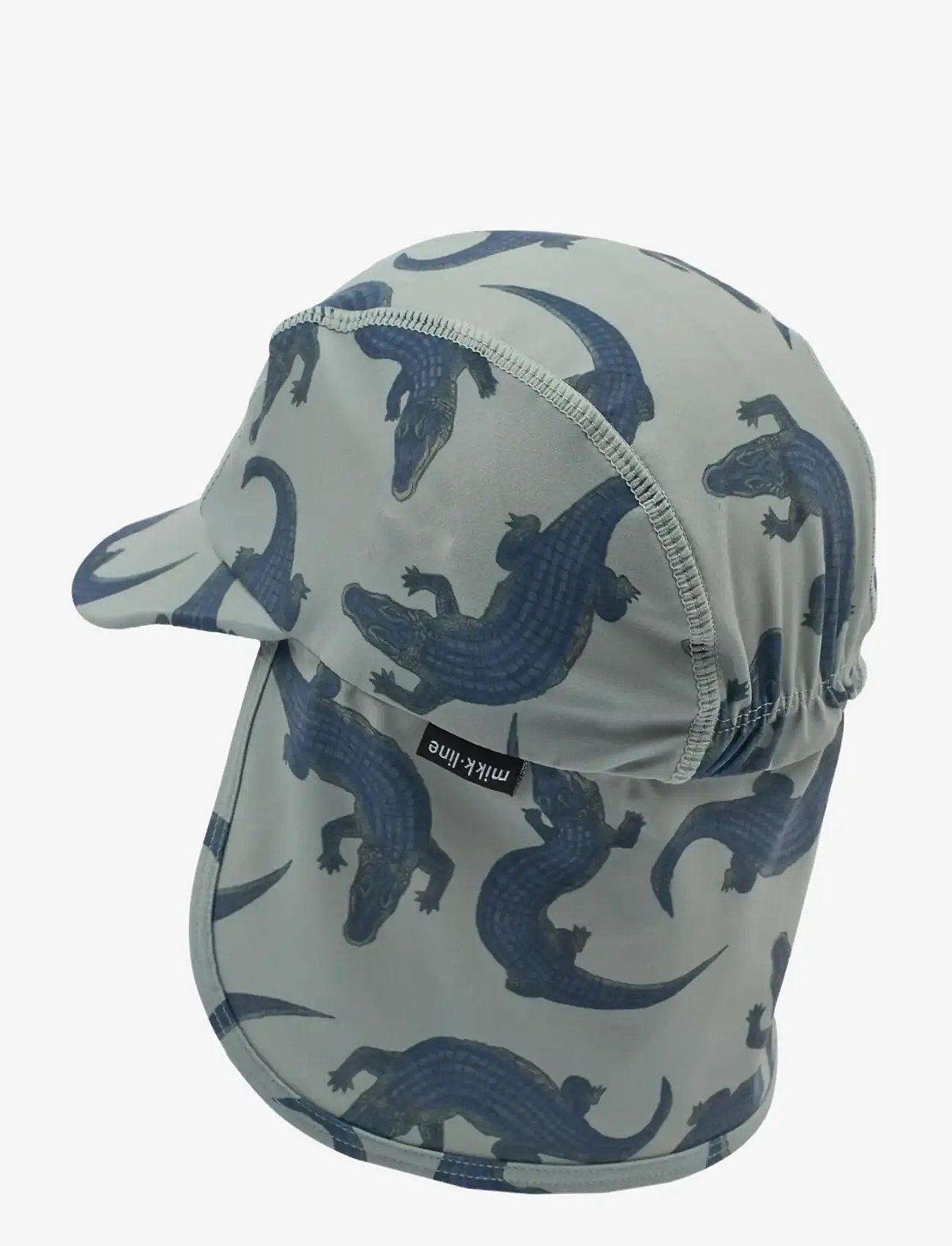 mikk-line - Swim Hat w. Print - Recycled - ujumismütsid - croco aop - 2