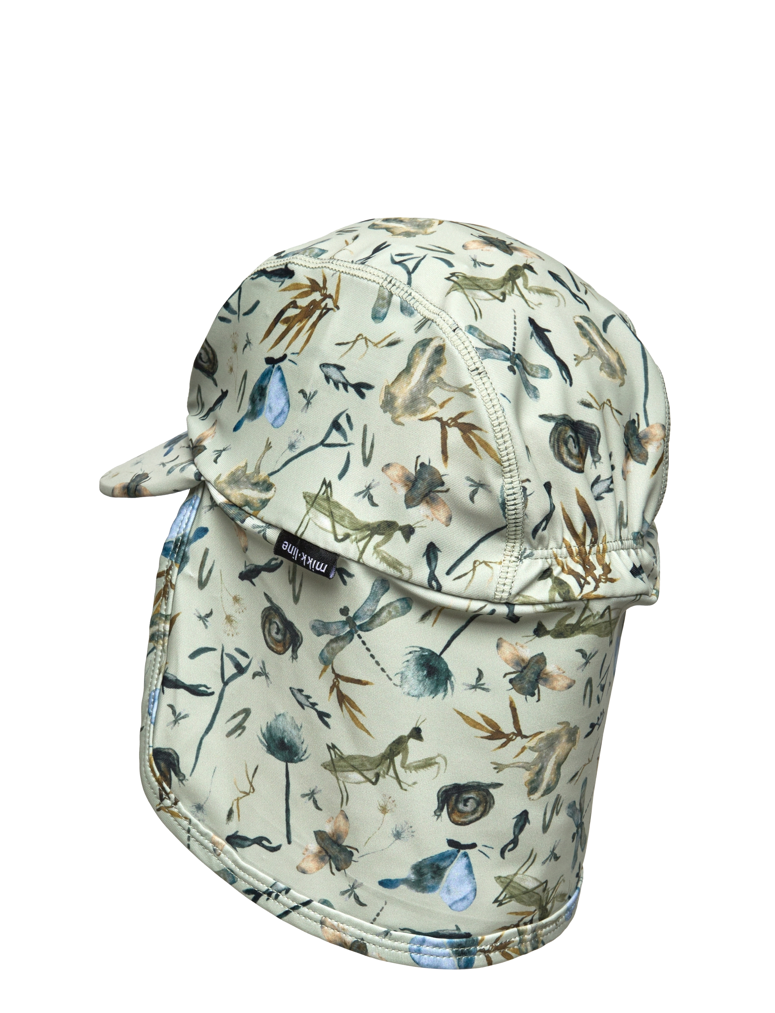 mikk-line - Swim Hat w. Print - Recycled - desert sage - 2