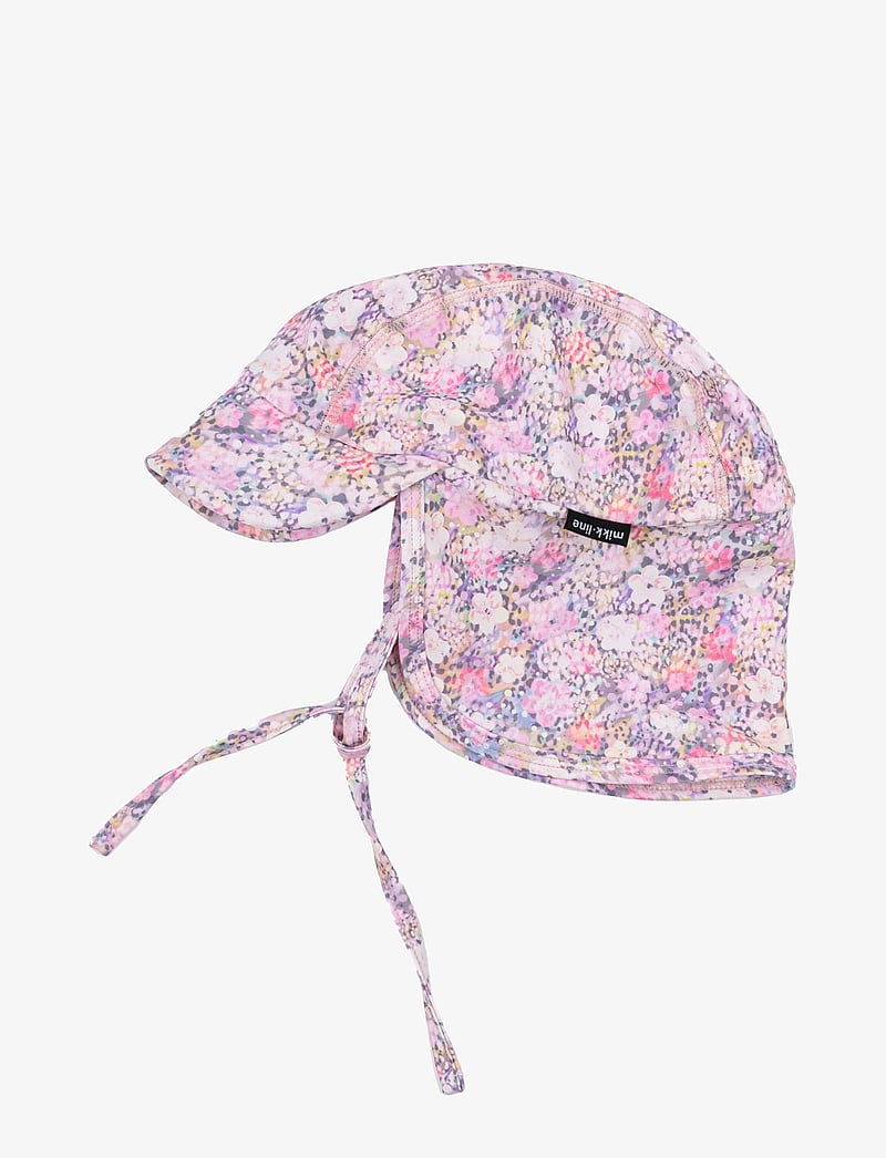 mikk-line - Swim Hat w. Print - Recycled - sund hettur og hattar - lilas - 0