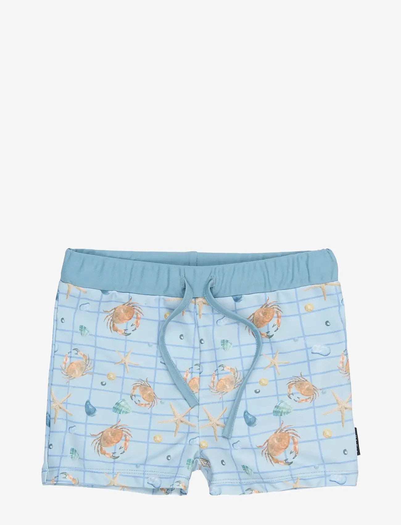 mikk-line - Swim Pant Recycled Aop - die niedrigsten preise - faded denim - 0