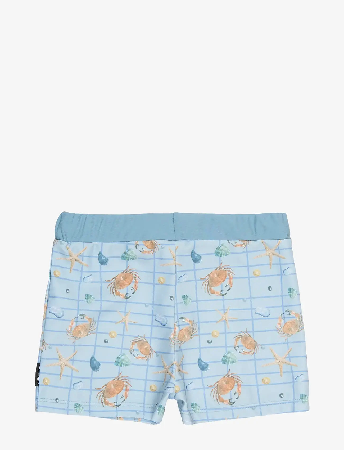 mikk-line - Swim Pant Recycled Aop - die niedrigsten preise - faded denim - 1