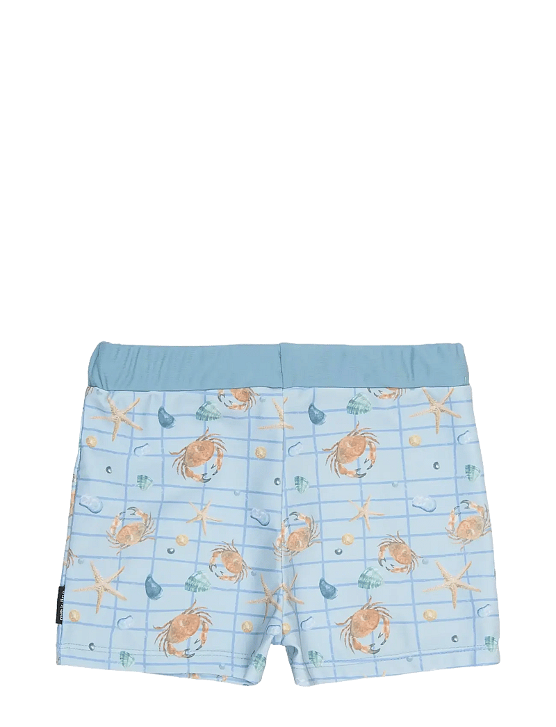 mikk-line - Swim Pant UV Aop - uv-kleding - faded denim - 1