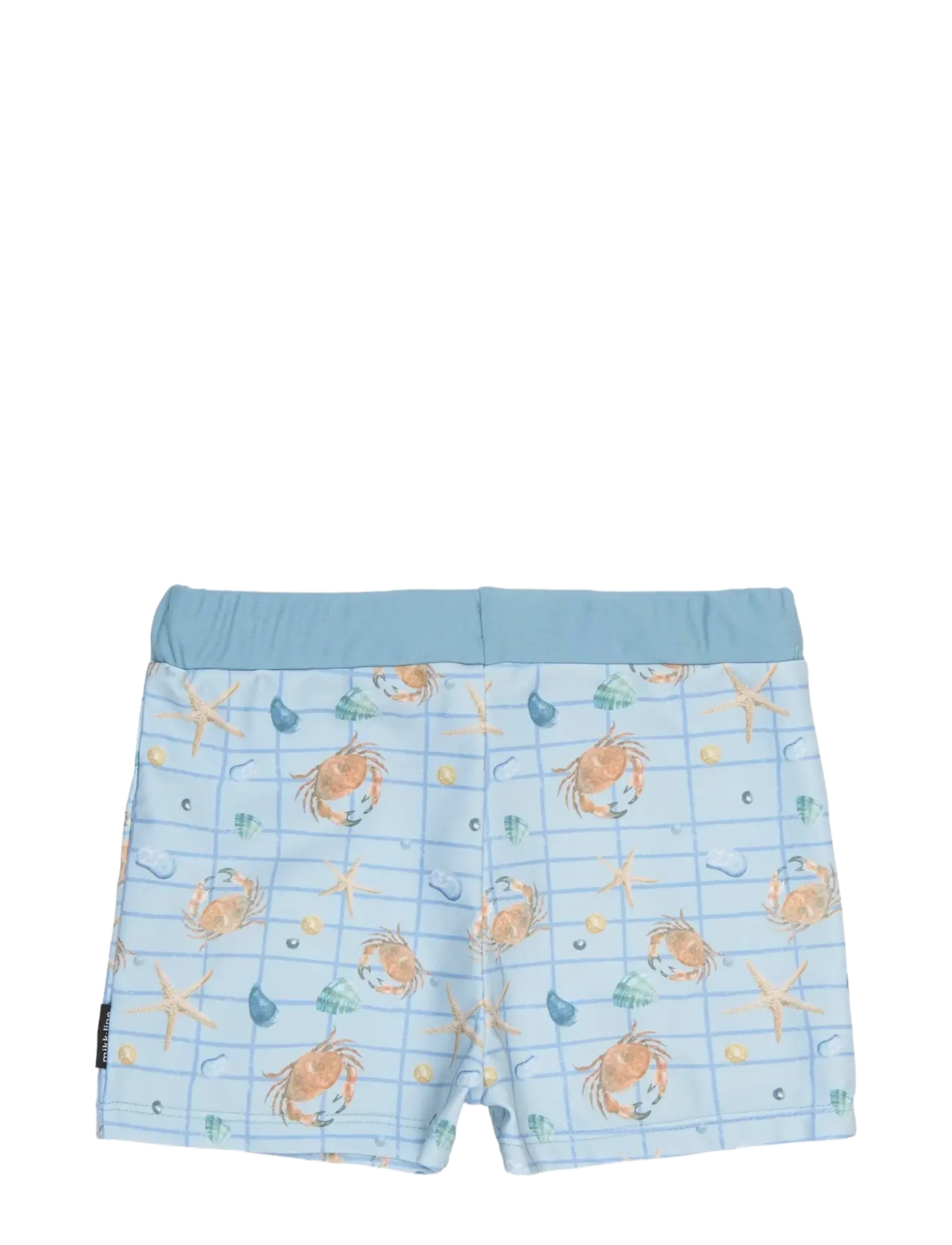 mikk-line - Swim Pant UV Aop - uv-klær - faded denim - 1