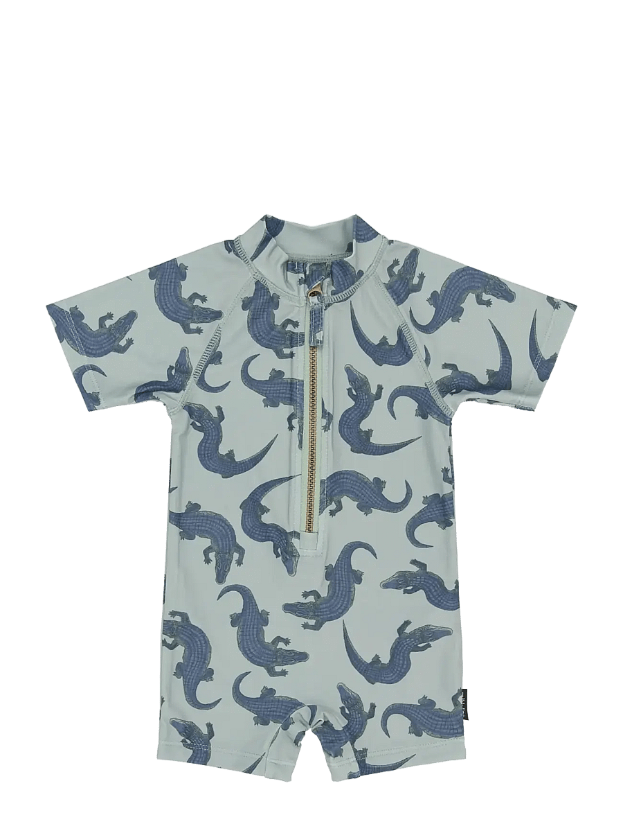 mikk-line - Swim Suit UV Aop - uv-kaitsega riided - croco aop - 0